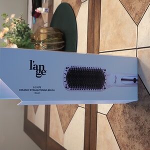 L'ange Hair Brush In Pink and Black 🖤 Brand New still In Box .